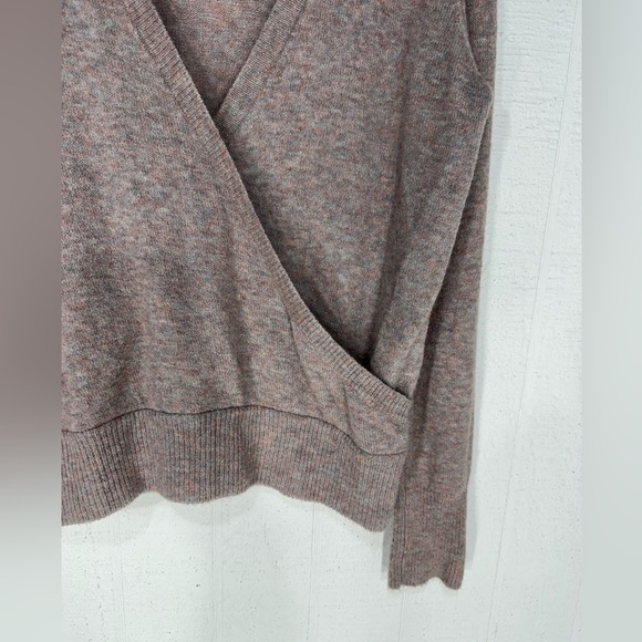 Madewell merino wool blend wrap pullover sweater size S - Picture 4 of 10
